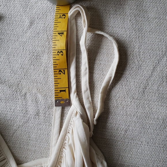 H&M Strappy Tiered & Pleated Cami w/ Built-in Bra - Picture 12 of 15